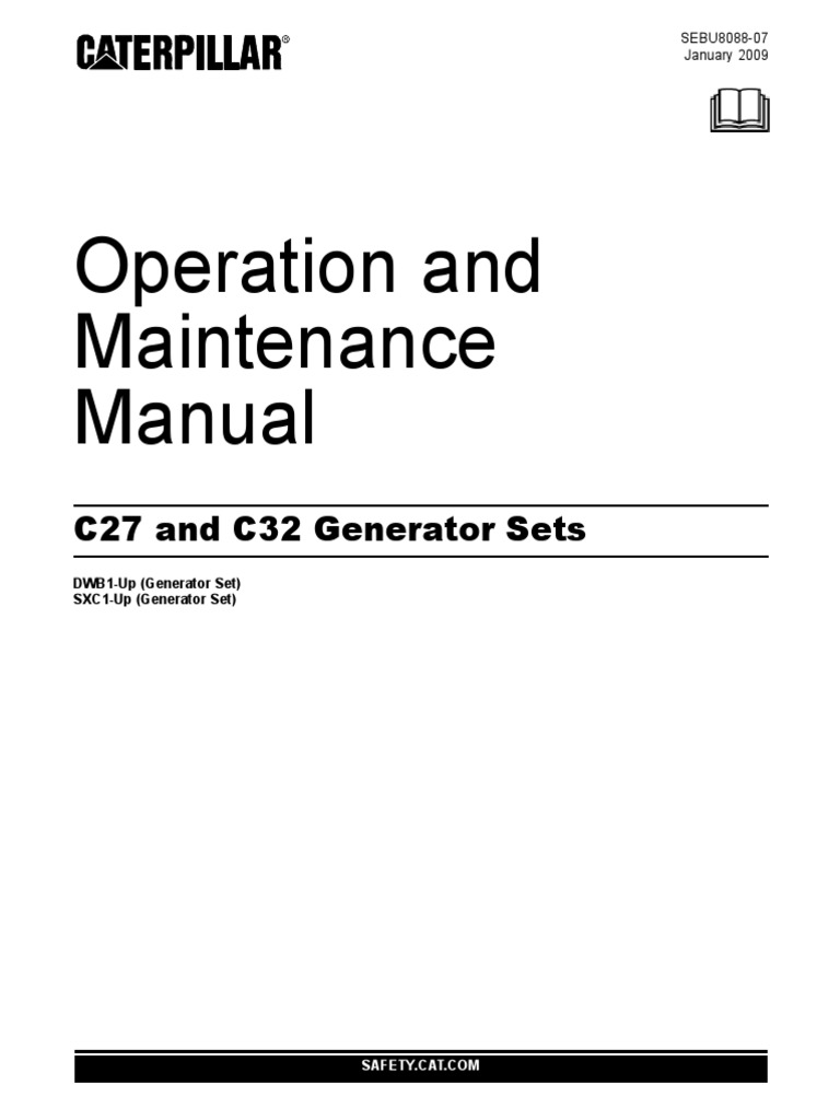 Cat 32 Operation Maintenance Manual Electrical Wiring Asbestos