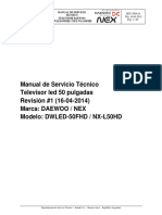 Daewoo - DWLED-50FHD - Nex - NX-L50HD - Manual Servicio PDF
