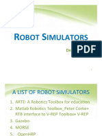 Robot Simulators