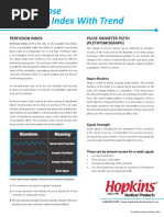 Pulse Oximeter Perfusion Index Info