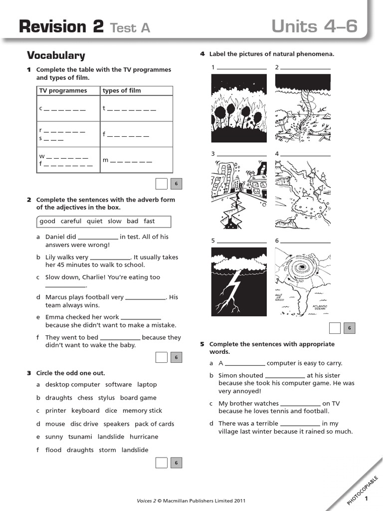 Vocabulary Workshop Level E Review Units 4 6 Answer Key