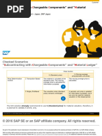 Subcontracting with Chargeable Components” and “Material Ledger