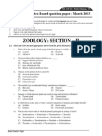 HSC Zoology Board Paper 2013