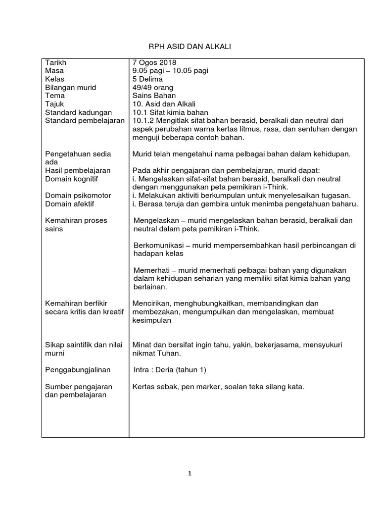 Rph Asid Dan Alkali 2 Pdf