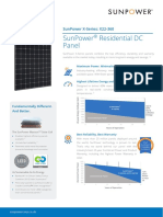 Datasheet Sunpower