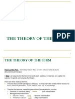 2.the Theory of The Firm