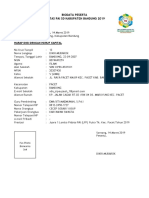Formulir Pendaftaran Lomba Pai 2019 Sdn Cipeujeuh 01