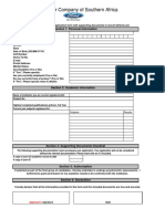 Ford Motor Company of Southern Africa: Section 1: Personal Information