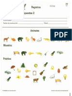 WISC-IV. Cuadernillo de respuestas 2. Registros (animales).pdf