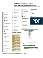 App Inventor Cheat Sheet