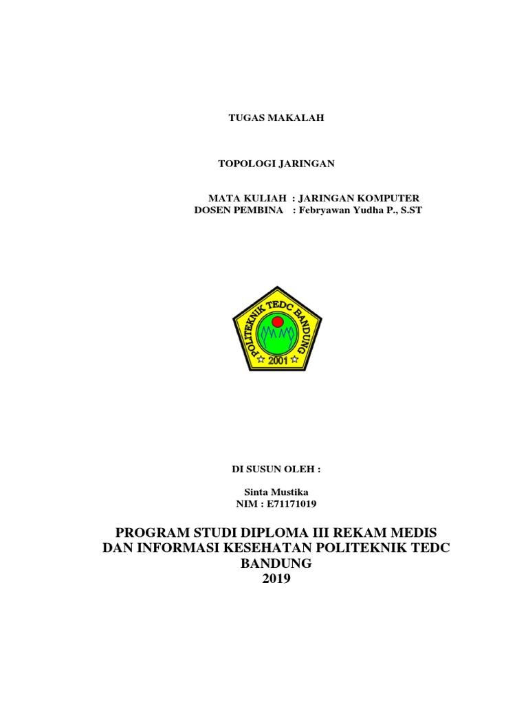 Makalah Topologi Jaringan Docx