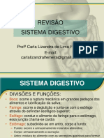 1 Aula - Revisão Do Sistema Digestivo