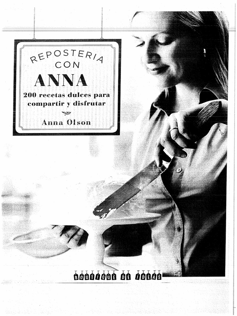 Reposteria Con Anna - Anna Olson PDF | PDF