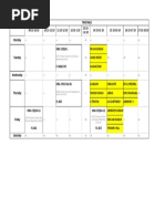 Time Table 