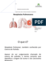 Neoplasias Pulmonares PowerPoint