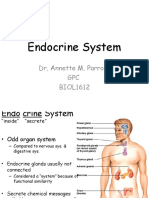 Endocrine System: Dr. Annette M. Parrott GPC BIOL1612