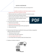 Soal Elektrolisis