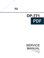DP-771 Service Manual PDF