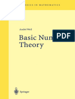 Basic Number Theory - Andre Weil PDF