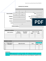 Formulario 12 Experiencia Personal