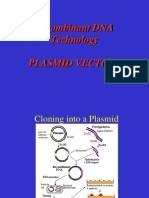 Recombinant DNA Technology: Plasmid Vectors and Bacteriophage Cloning