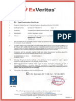 Certificado Atex Camara Digitherm Cordex Exveritas 17 Atex 0277 x