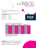 Amateur & Educational Rate Card 2017