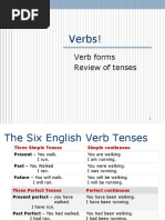verb tenses