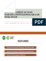 Konsep Fasilitas Dan Sarana Penyelenggaraan Makanan