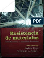 Resistencia de Materiales / Ferdinand l. Singer