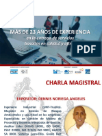 Charla Sistemas Integrados de Gestión en Las Industrias