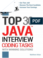 Java Interview Coding Tasks-Sample