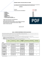 Food Standards Agency Food and Feed Law Guide: Section 1 Section 2