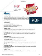 Superdawg Menu W Prices Drive-In