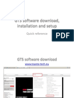 GTS Software Download and Installation IR - en PDF