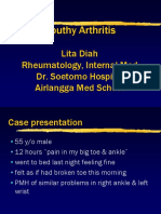 Gouthy Arthritis: Lita Diah Rheumatology, Internal Med. Dr. Soetomo Hospital Airlangga Med School