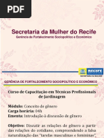 Gênero - Introdução à Discussão