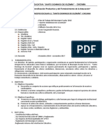 Acta de Compromiso para Padres de Familia