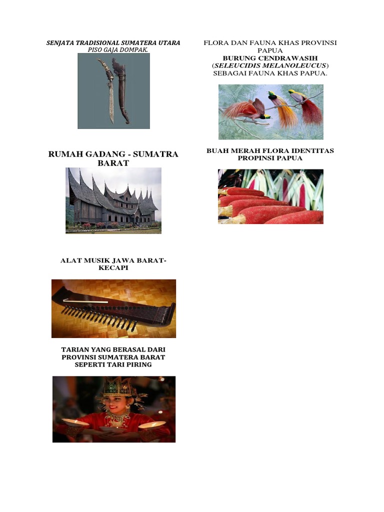 Senjata Tradisional Sumatera Utara