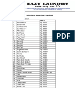 Daftar Harga Satuan