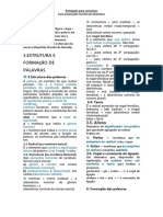 Português para concursos: morfologia e formação de palavras