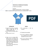 Demostracion Del Teorema de Pitagoras