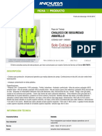 1393000-Chaleco de Seguridad Amarillo