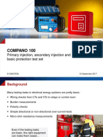 Compano 100: Primary Injection, Secondary Injection and Basic Protection Test Set