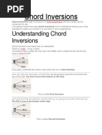 Chord Inversions Ib & Ic