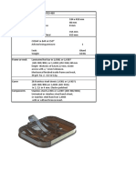Technical File P13-410 Reference Dimensions 534 X 410 MM 60 MM 8 MM 155 MM 613 MM