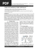 Design & Verification of AMBA APB Protocol