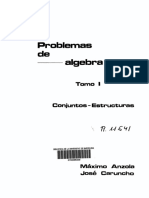 Problemas de Algebra. Tomo I. Anzola PDF