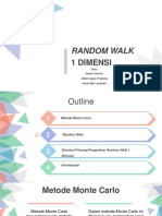 Simulasi Random Walk 1D