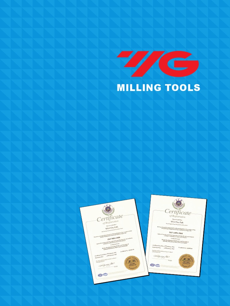 (E312) Milling Tools PDF PDF Steel Stainless Steel